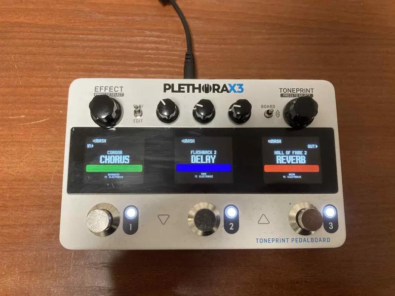 TC Electronic Plethora X3 Multi-effect Gitaarpedaal, Muziek en Instrumenten, Effecten, Ophalen of Verzenden, Gebruikt, Multi-effect