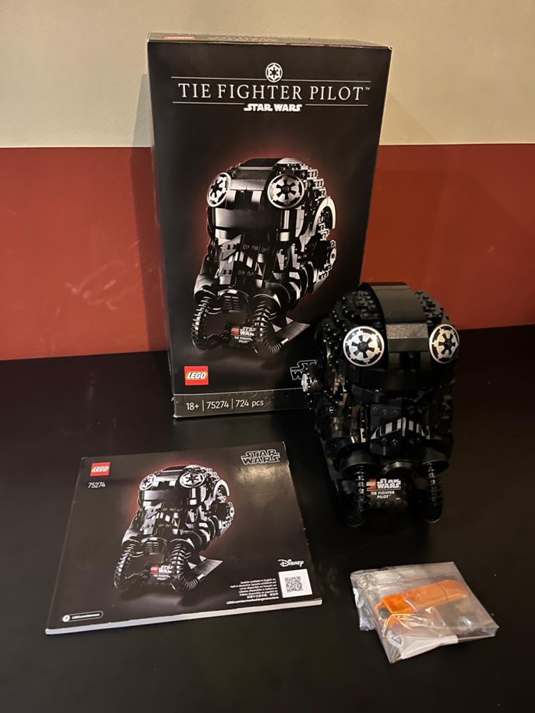 Lego Star Wars 75274 TIE Fighter pilot helmet, Kinderen en Baby's, Speelgoed | Duplo en Lego, Ophalen, Zo goed als nieuw, Complete set