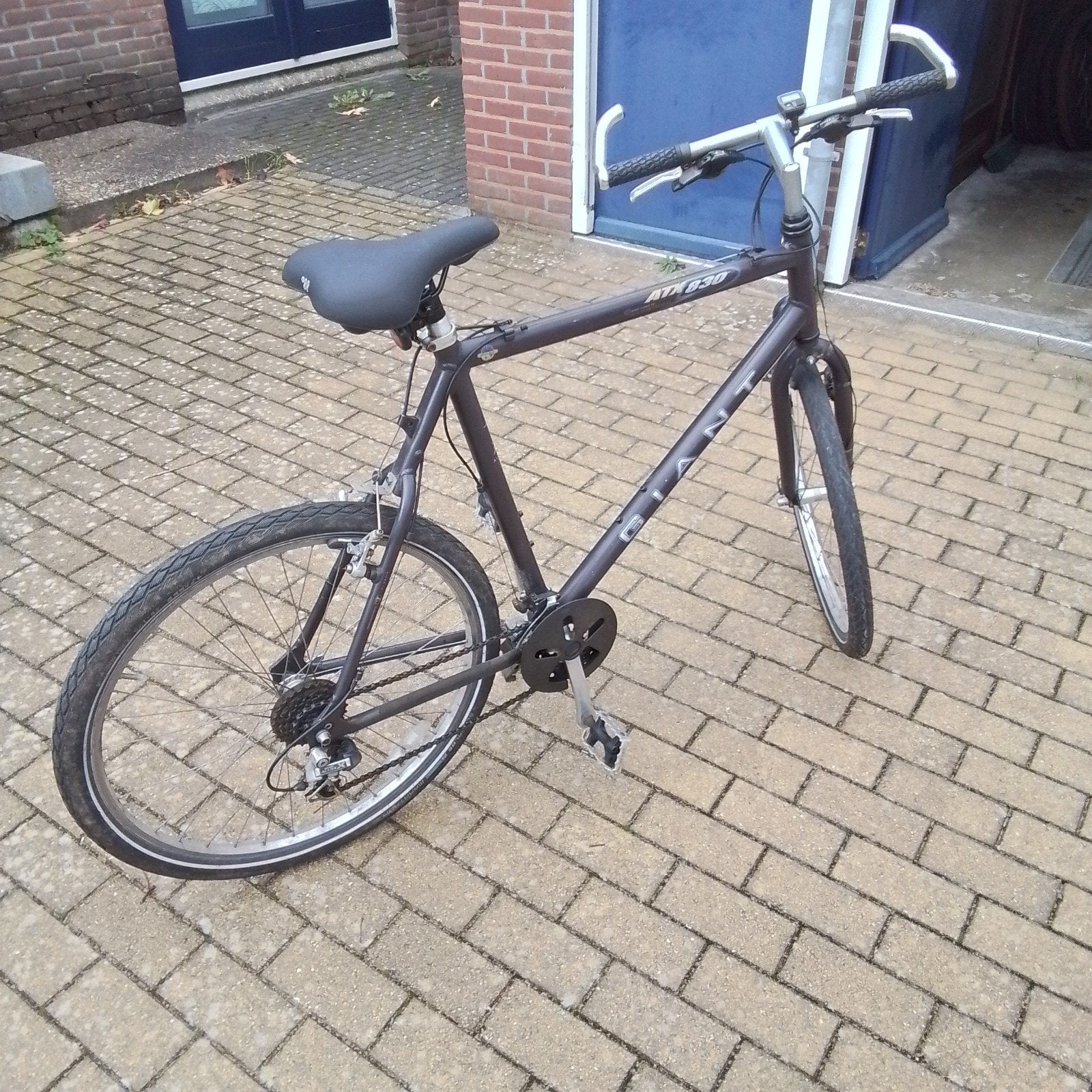 Giant groot model heren fiets met 21 versnellingen, Gebruikt, Versnellingen, 57 tot 61 cm, Giant