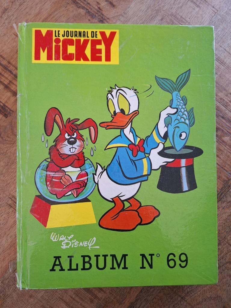 Le Journal de Mickey - orginele bundeling 1976 (nrs. 1233-1, Meerdere stripboeken, Ophalen of Verzenden, Gelezen, Walt Disney