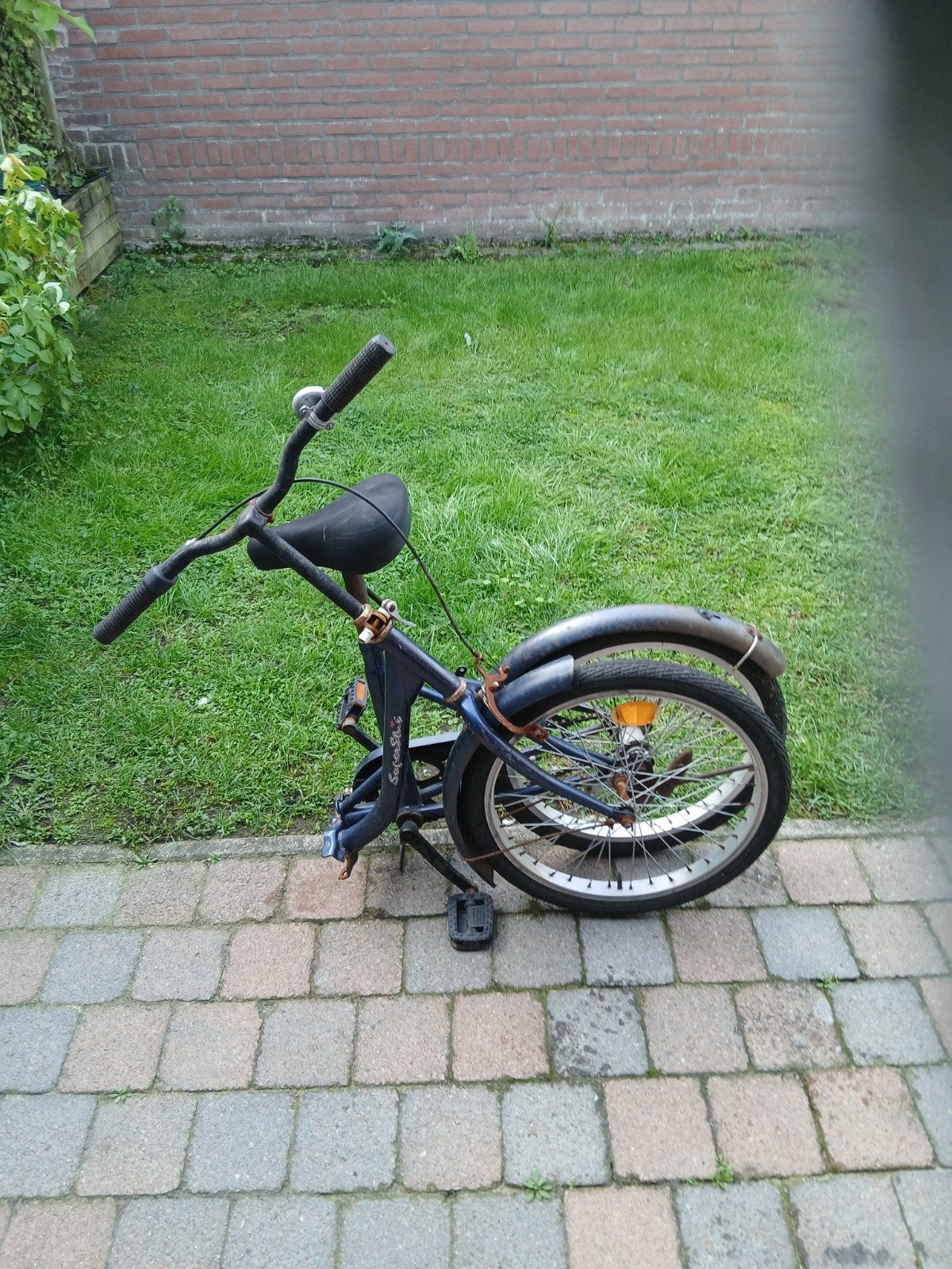 vouwfiets opknapper 20 euro, Ophalen, Gebruikt, Aanhangfiets