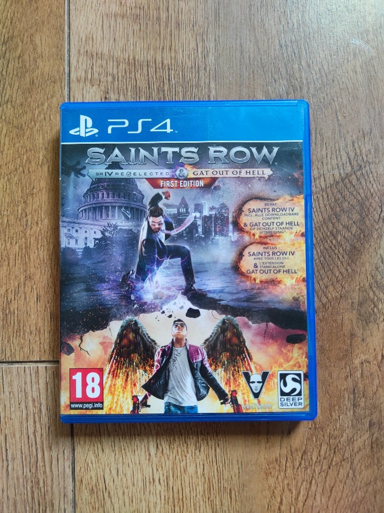PS4 Spel - Saints Row Re-Elected & Gat Out of Hell, Avontuur en Actie, 1 speler, Ophalen of Verzenden, Zo goed als nieuw