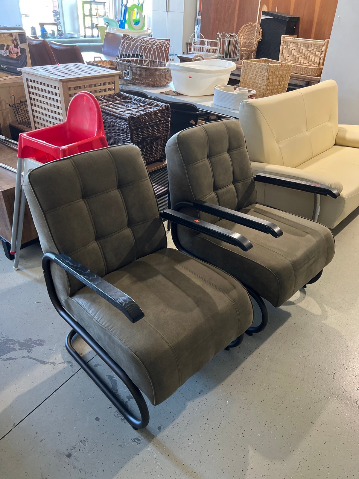 Comfortabele stoelen - €40 per stuk, Ophalen, Gebruikt, Twee, Overige kleuren