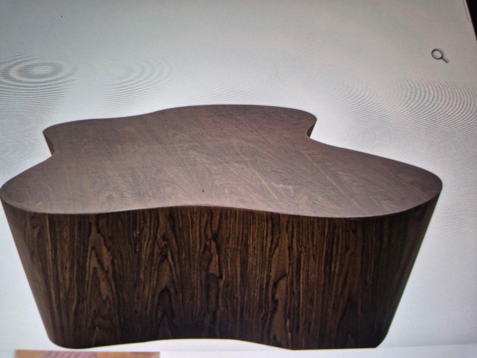 Richmond Salontafel Quintino 145x115cm Walnoot, Ophalen, Nieuw, Modern, Organisch, Overige vormen
