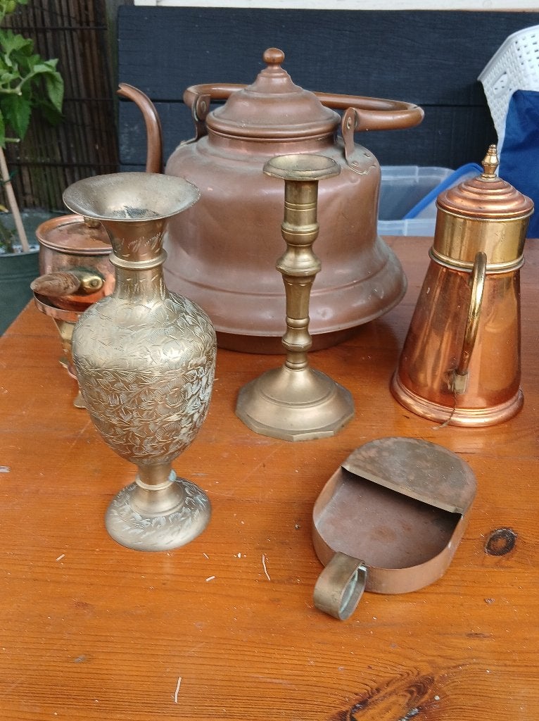 Koperen spulletjes, Antiek en Kunst, Antiek | Koper en Brons, Ophalen of Verzenden, Koper