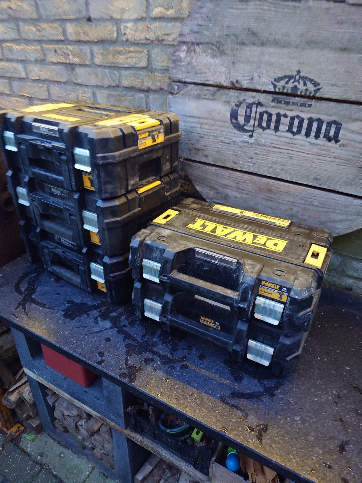 DeWalt T-STAK Koffers - Diverse Maten Beschikbaar, Ophalen, Gebruikt