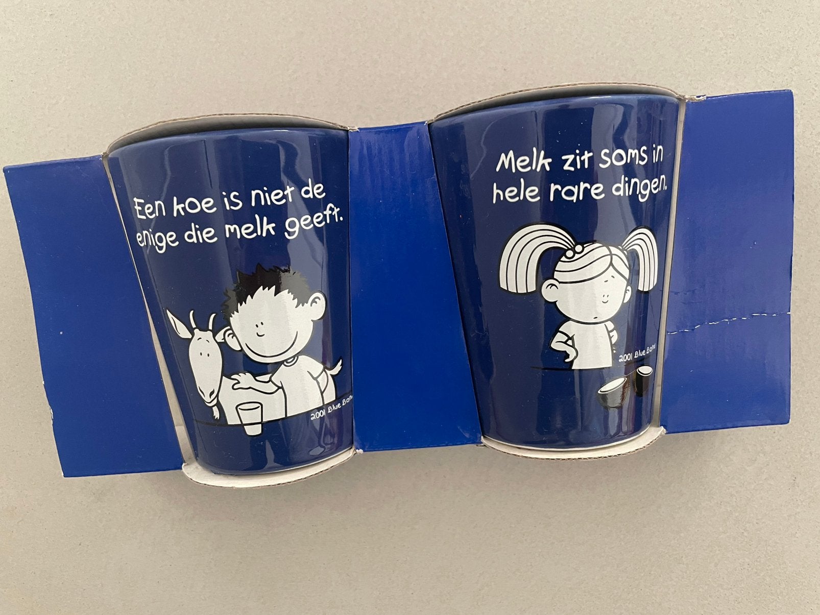 Blue band mokken zonder oor 2 stuks, Overige merken, Ophalen of Verzenden, Zo goed als nieuw, Overige stijlen