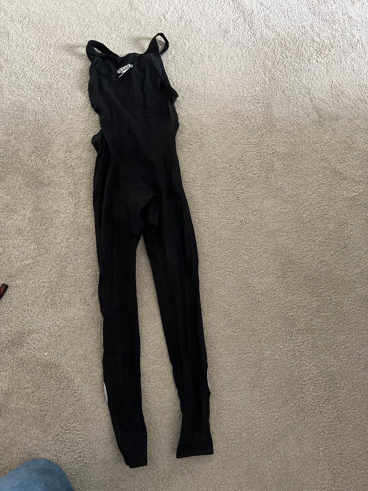 Speedo Badpak met lange pijpen - Zwart, Ophalen of Verzenden, Gedragen, Zwart, Badpak