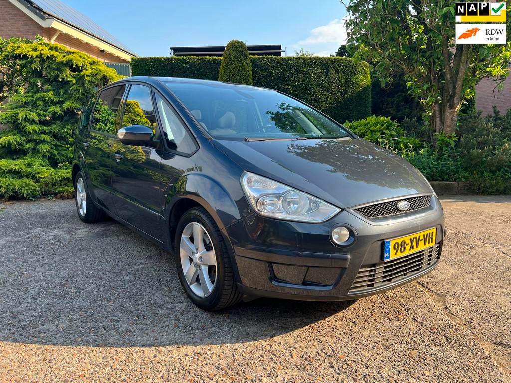 Ford S-Max 2.3-16V Titanium, 7-persoons, NAP Nette auto!, Auto's, Ford, Bedrijf, Te koop, S-Max, ABS, Airbags, Airconditioning