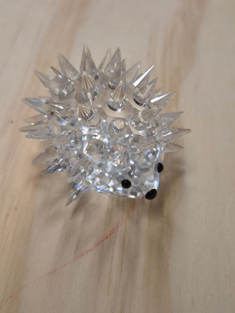 Swarovski kristallen egelbeeldje, Verzamelen, Swarovski, Verzenden, Zo goed als nieuw, Figuurtje