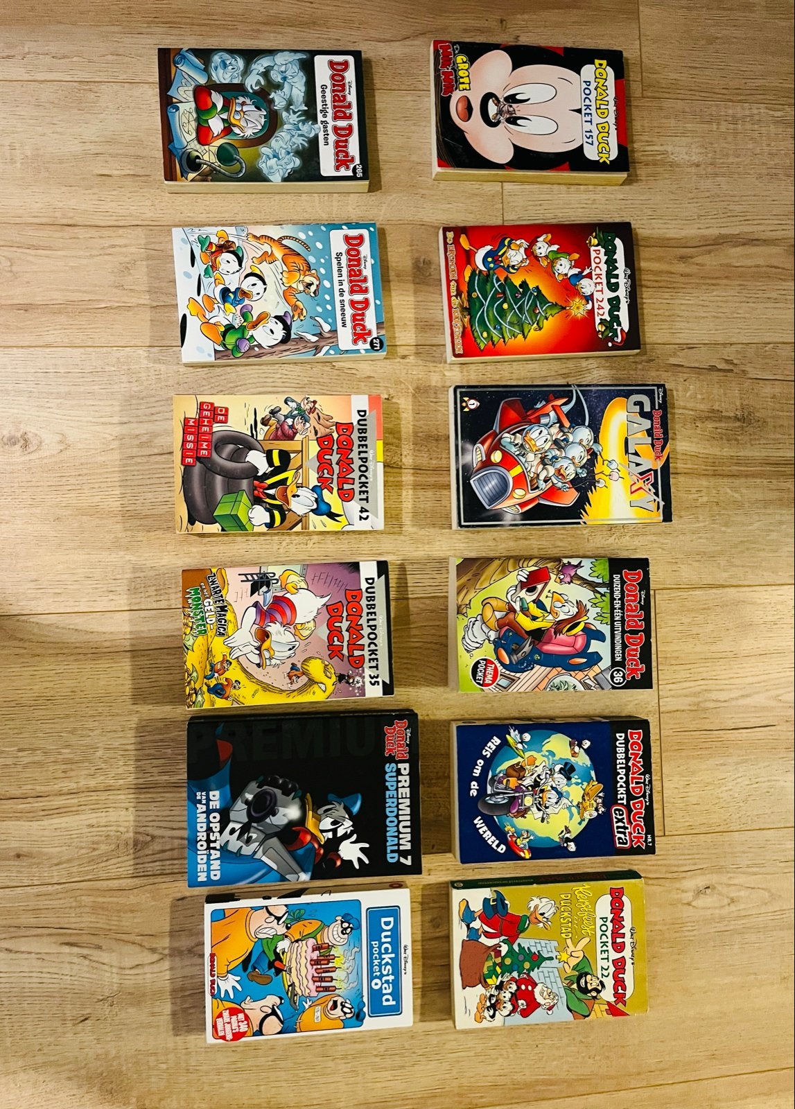 Grote collectie Donald Duck pockets en dubbelpockets, Meerdere stripboeken, Ophalen, Gelezen