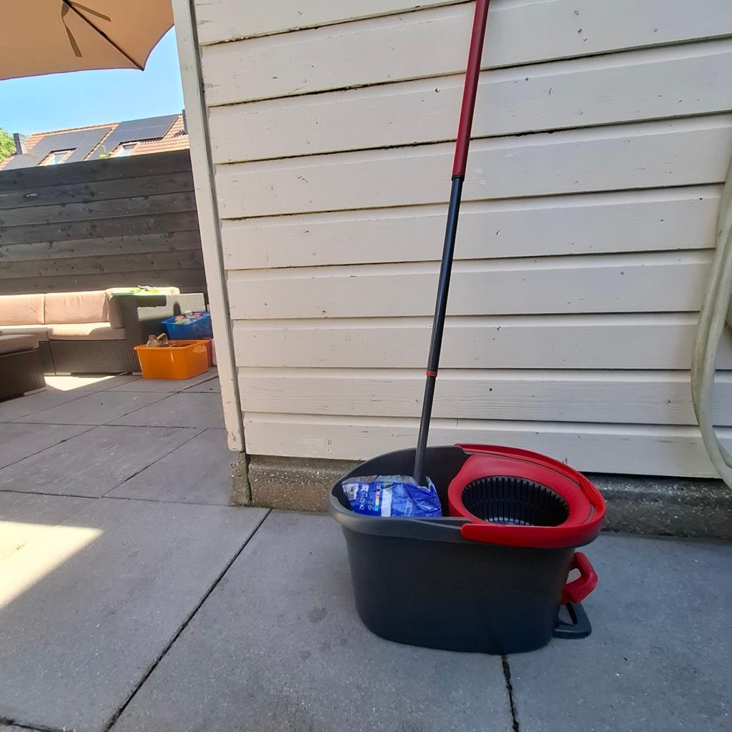 Vileda Easy Wring & Clean Dweilsysteem, Ophalen, Mop of Dweil