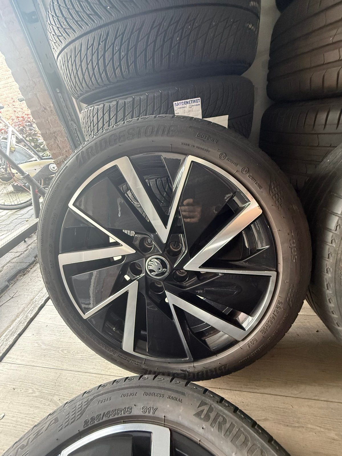 Skoda vega Aero velgen/orgineel/18inch/ET48, 18 inch, ----, Banden en Velgen, Ophalen of Verzenden