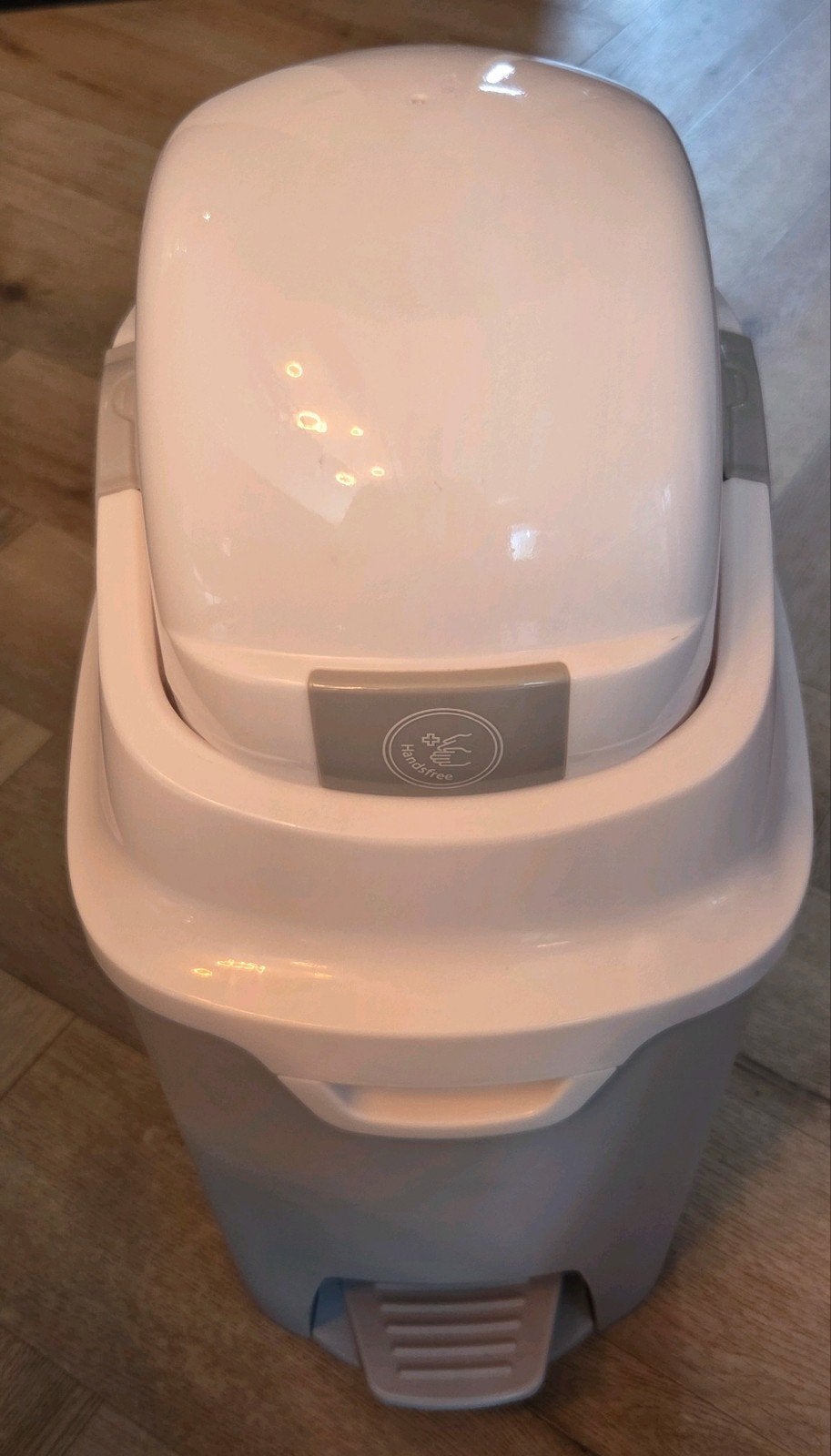DiaperChamp ONE luieremmer grijs, Ophalen, Gebruikt