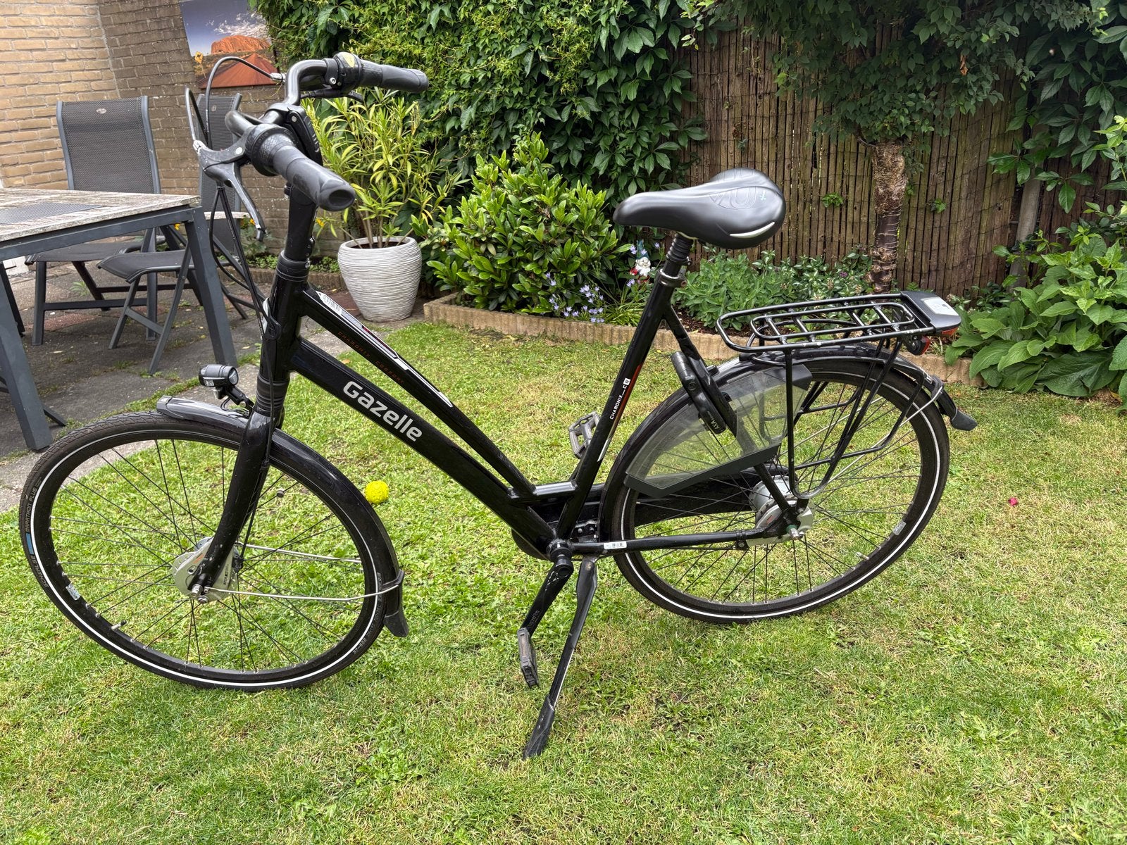 Gazelle Damesfiets, Fietsen en Brommers, Fietsen | Dames | Damesfietsen, Ophalen, 53 tot 56 cm, Velgrem, Versnellingen