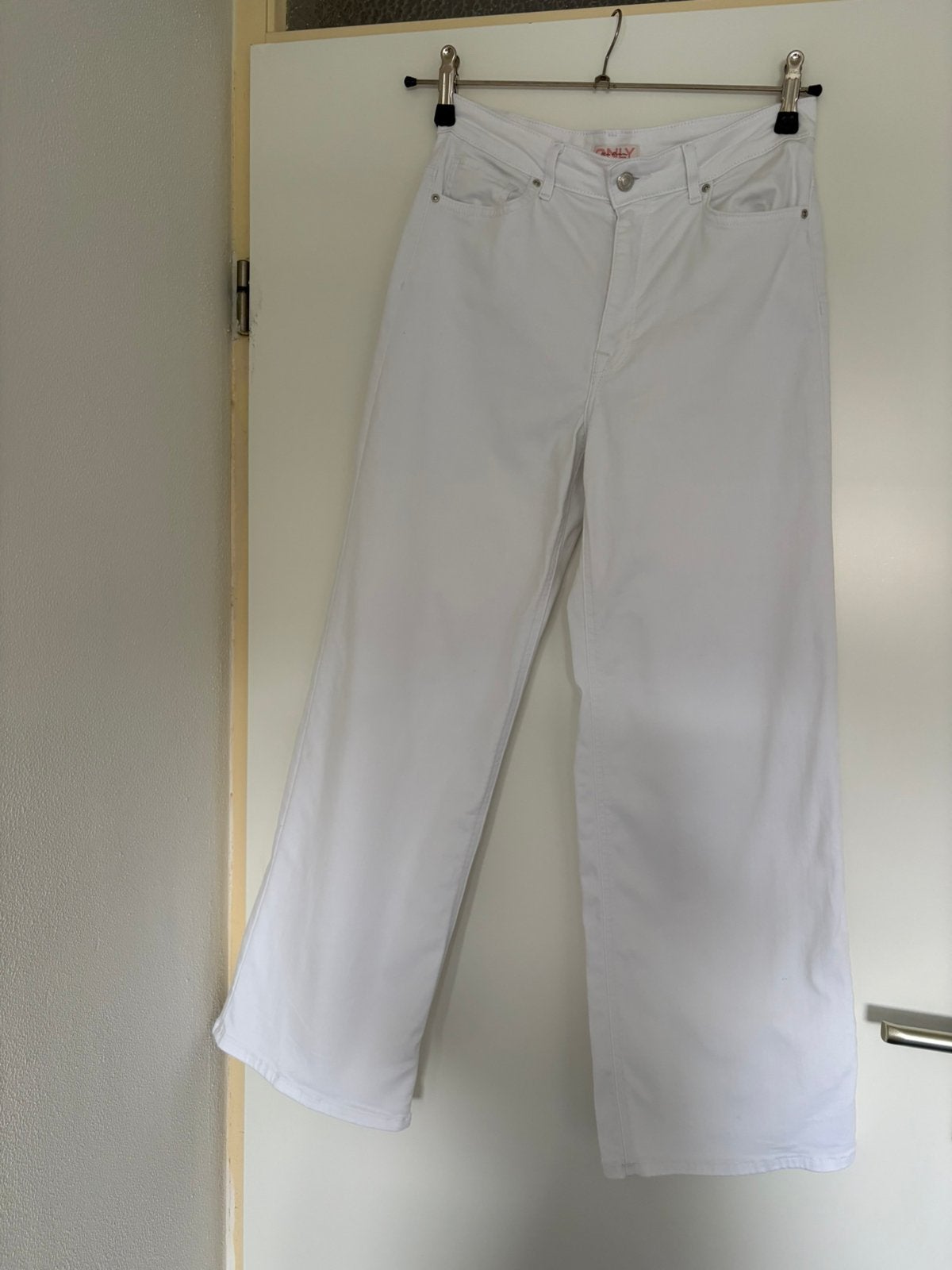 Only wide leg wit, Maat 38/40 (M), Wit, Ophalen of Verzenden, Zo goed als nieuw