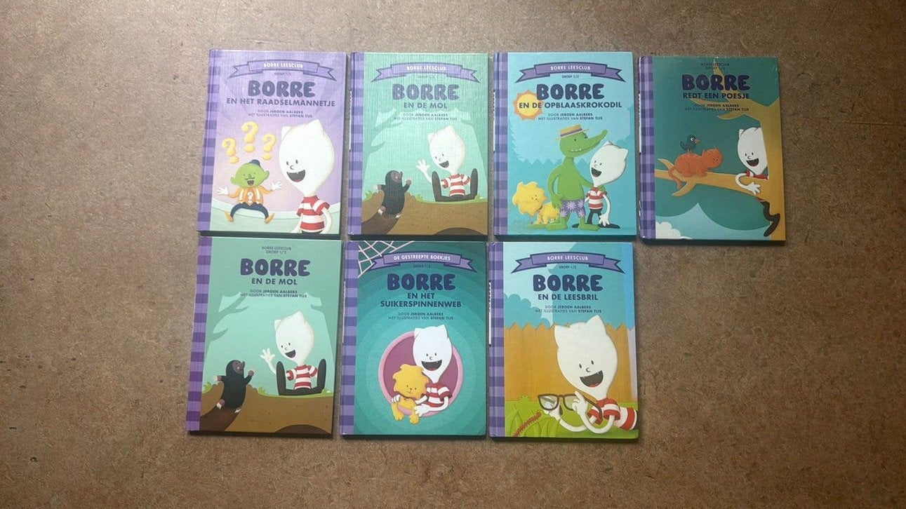 Borre boekjes groep 1/2