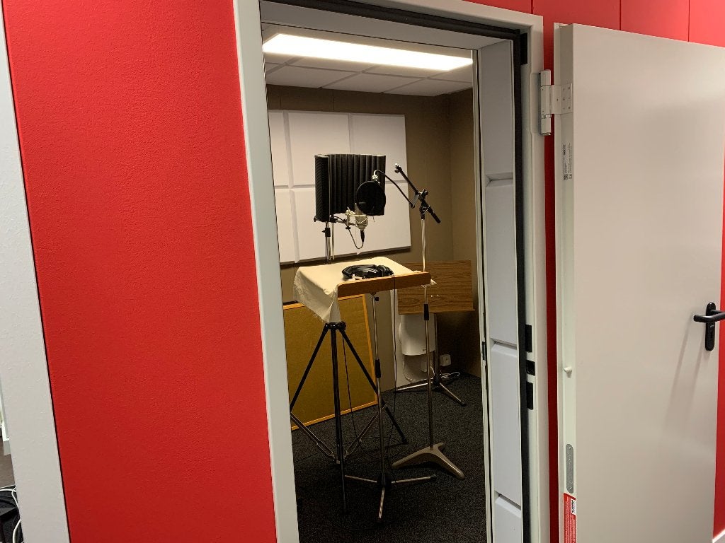 Opnamestudio/Inspreekstudio, Ophalen, Zo goed als nieuw