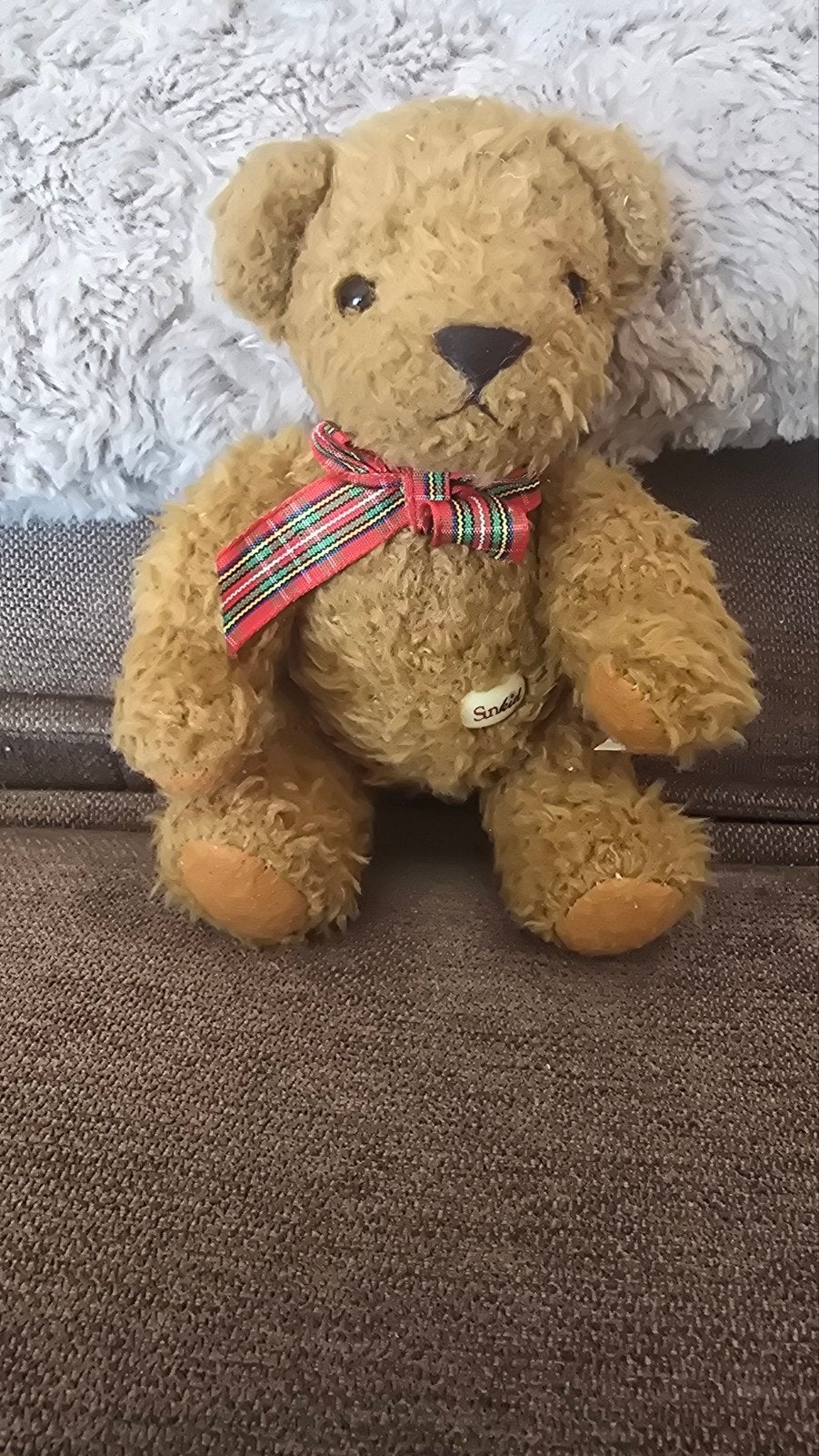 Schattige Sunkid Teddybeer met Strikje - Zo goed als nieuw, Overige merken, Overige karakters, Beer, Ophalen of Verzenden