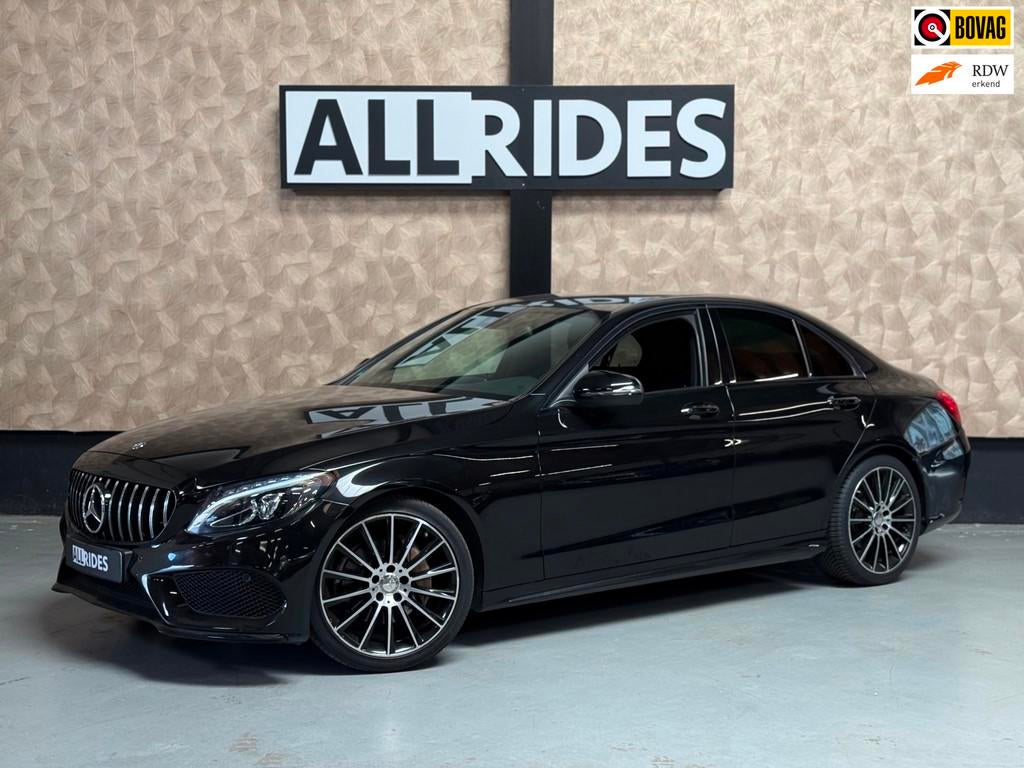 Mercedes-Benz C-klasse 180 Edition 1 | Sfeerverlichting | Na, Automaat, Zwart, Bedrijf, Sedan