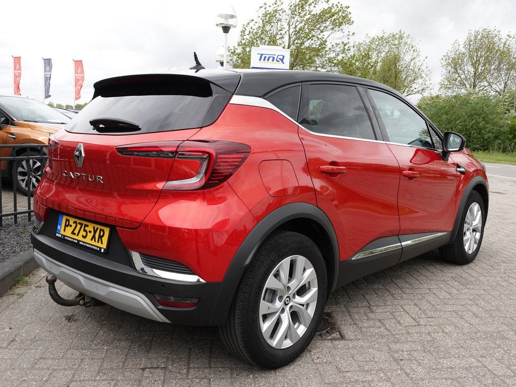 Renault Captur 1.0 TCe 90 Intens NAVI | ECC | TREKHAAK | CAM, Voorwielaandrijving, Leder en Stof, Origineel Nederlands, 19 km/l