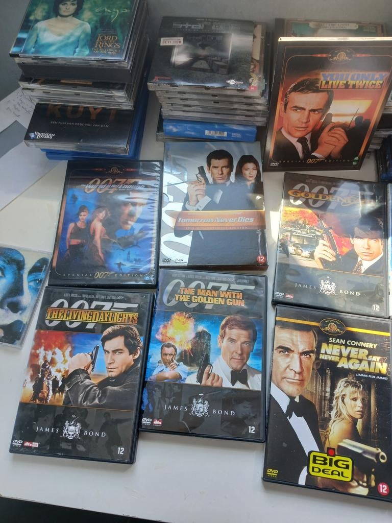 James Bond DVD collectie - 11 films te koop, Vanaf 12 jaar, Ophalen of Verzenden, Gebruikt