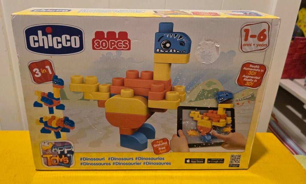 Chicco dinosaures blokken, Ophalen of Verzenden, Megabloks