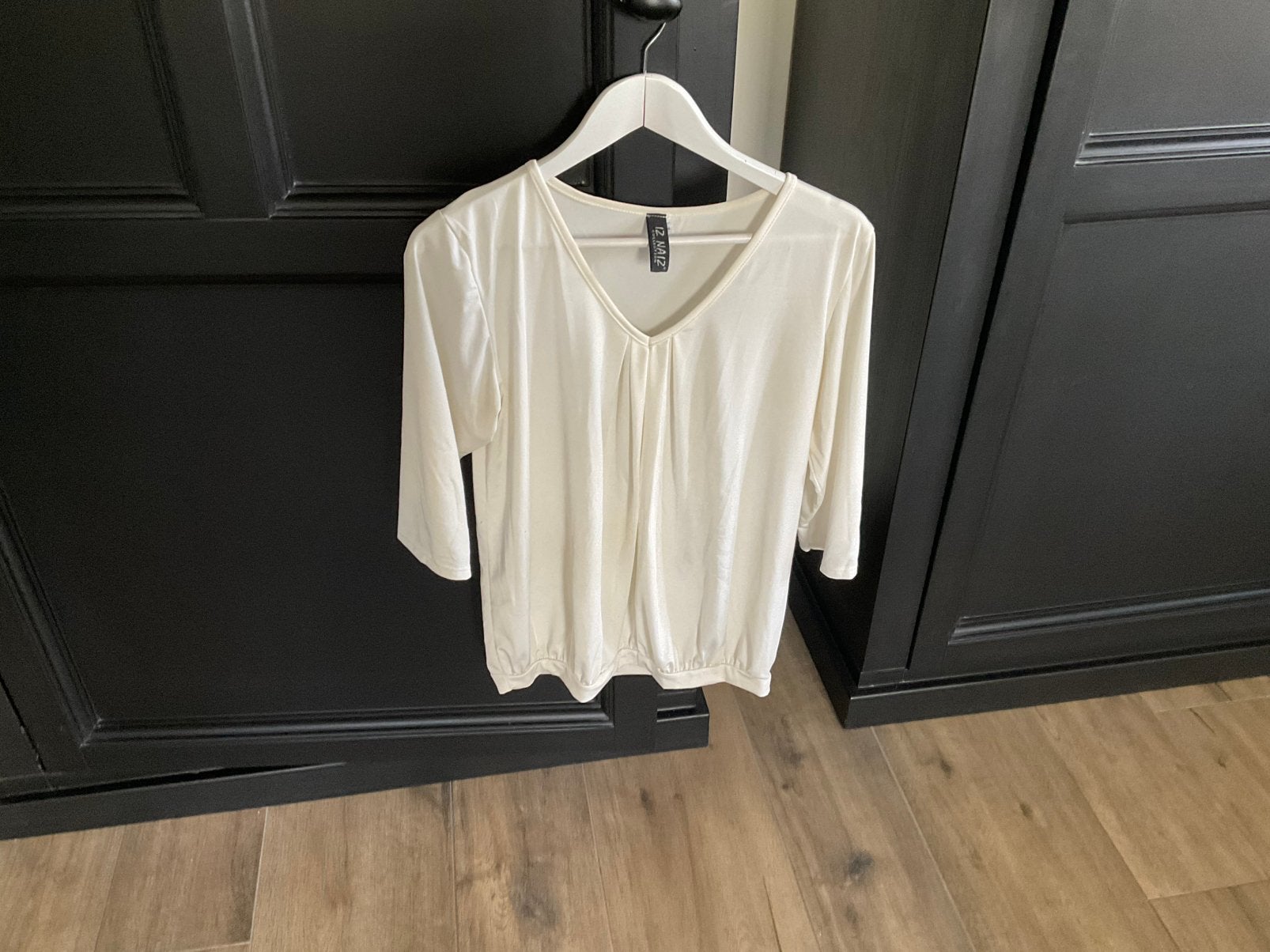 Geisha witte blouse maat L, Kleding | Dames, Blouses en Tunieken, Ophalen of Verzenden, Zo goed als nieuw, Maat 38/40 (M), Wit