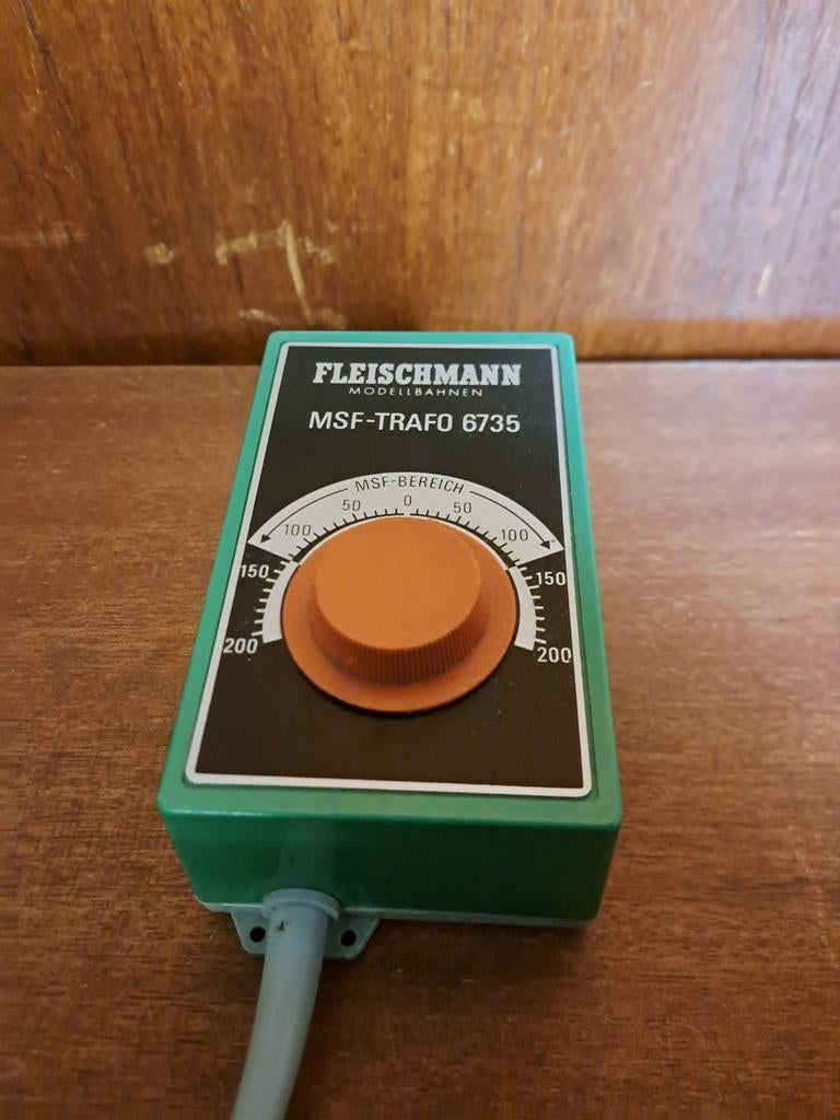 Fleischmann trafo, Transformator of Voeding, Gebruikt, Gelijkstroom, Fleischmann