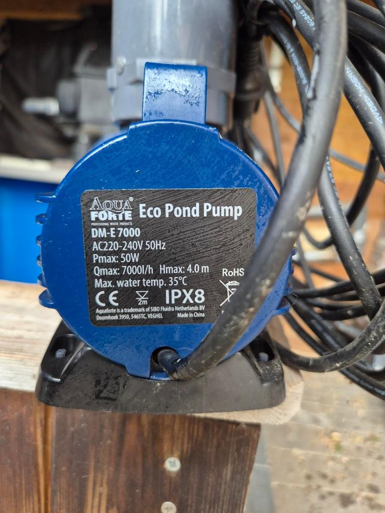 Aqua forte eco pond pump DM-E 7000, Ophalen of Verzenden, Zo goed als nieuw