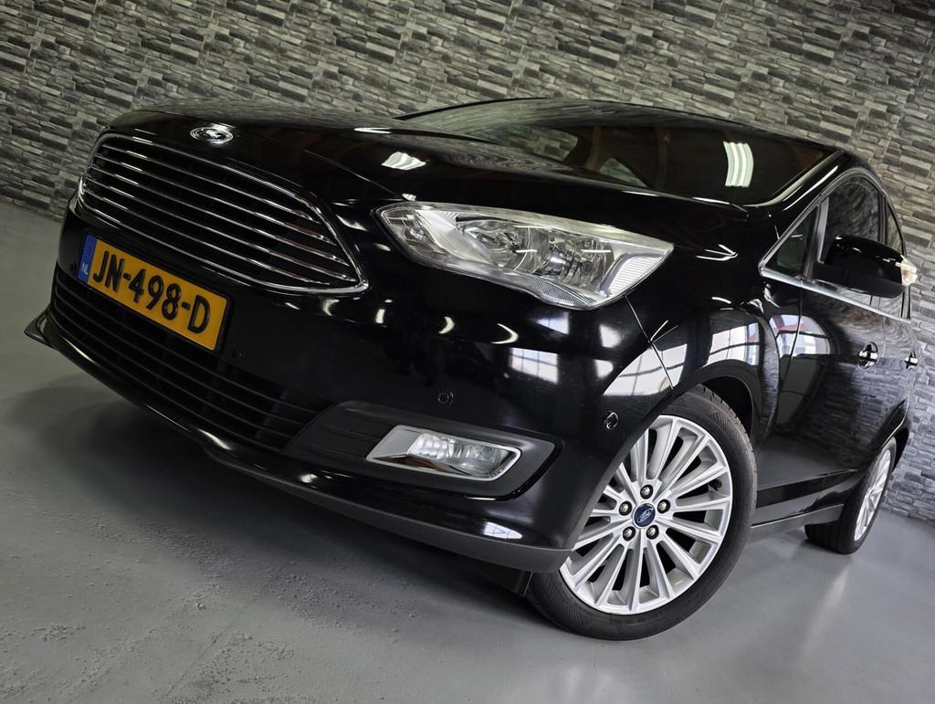 Ford C-Max 1.0 Titanium *Keyless*PDC*Trekhaak*NAP*!, Auto's, Ford, Bedrijf, Te koop, C-Max, ABS, Airbags, Airconditioning, Alarm