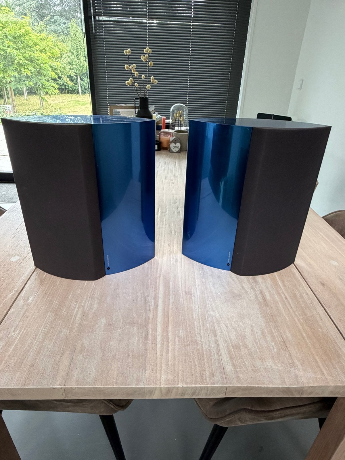 Bang & Olufsen Beolab 4000 speakerset met CD speler, Ophalen, Gebruikt, Inclusief muurbeugels, Speakerset