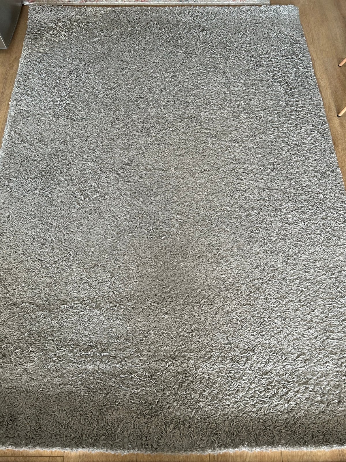 Vloerkleed - Lichtgrijs - 160x230 cm, Huis en Inrichting, Stoffering | Tapijten en Kleden, Ophalen, Gebruikt, 150 tot 200 cm, 200 cm of meer