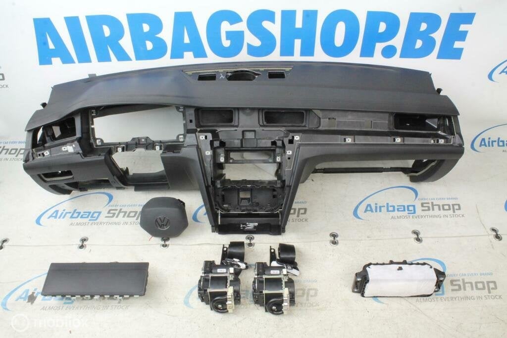 Airbag set Dashboard stiksel Volkswagen Passat B8 facelift, Gebruikt, Ophalen of Verzenden