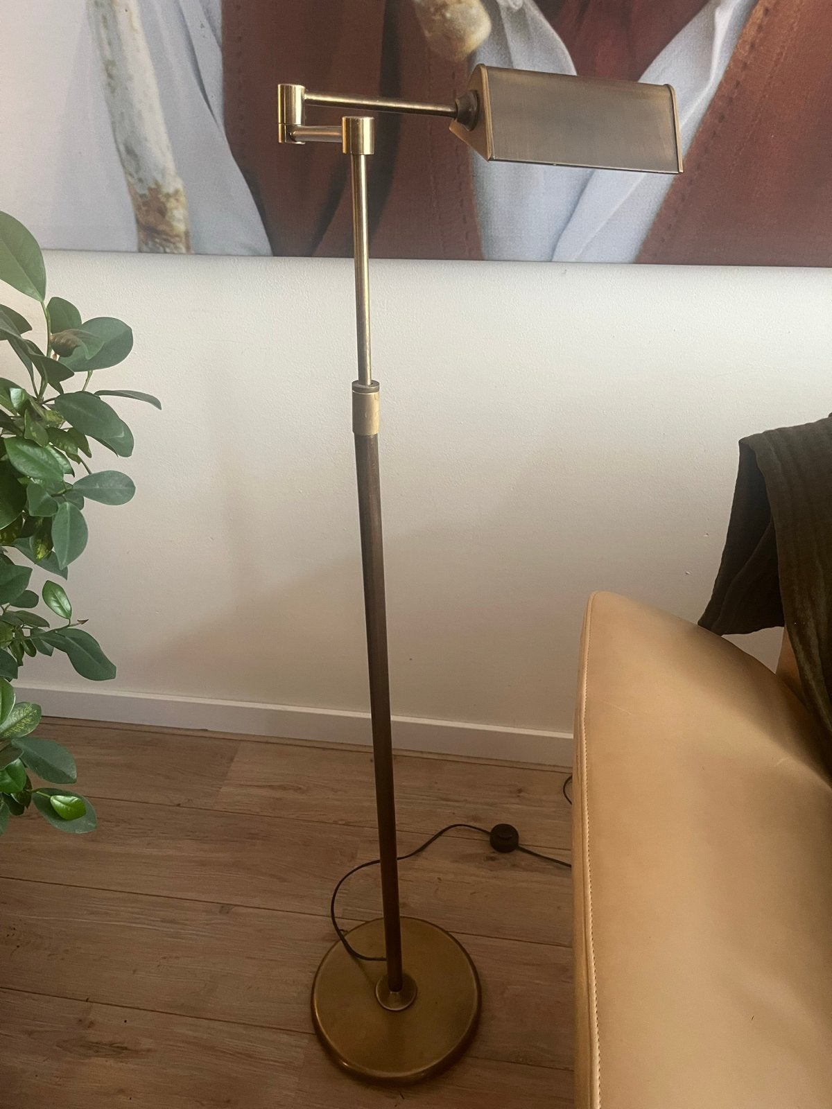 Vloerlamp Mexlite, Ophalen, Gebruikt, E27 (groot), Metaal