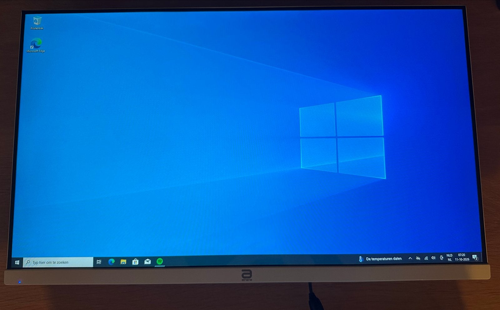 AIO PC Celeron J4105, 8GB RAM, 128GB SSD, Touchscreen Wit, Computers en Software, Gebruikt, Met monitor, 8 GB, Minder dan 2 Ghz