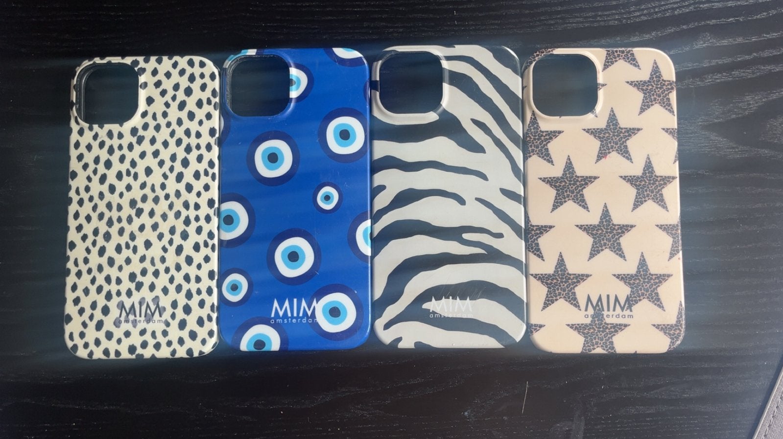 MIM Amsterdam iPhone hoesjes - Diverse designs, Kunststof, IPhone 13, Overige merken, Hoesje of Tasje