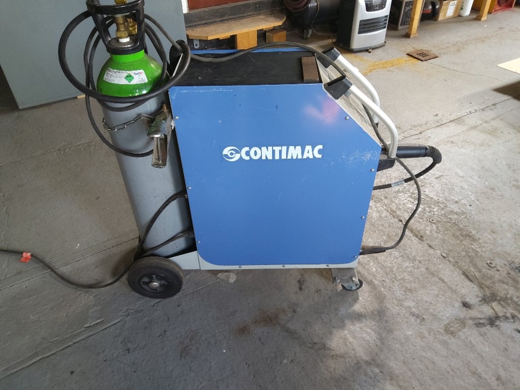 Mig/mag lasapparaat, Ophalen, Gebruikt, 150 tot 250 ampère, Co2