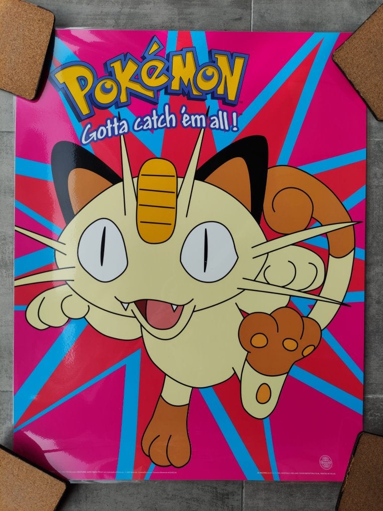 Nieuw! Pokemon posters geplastificeerd. 4 euro per stuk, Kinderen en Baby's, Kinderkamer | Inrichting en Decoratie, Ophalen of Verzenden