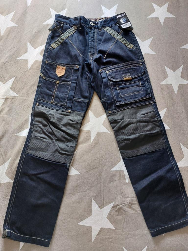 Nieuw Beckum Workwear EBT 14 Werkbroek taille46 W30 L32, Ophalen of Verzenden, Nieuw, Blauw, W32 (confectie 46) of kleiner