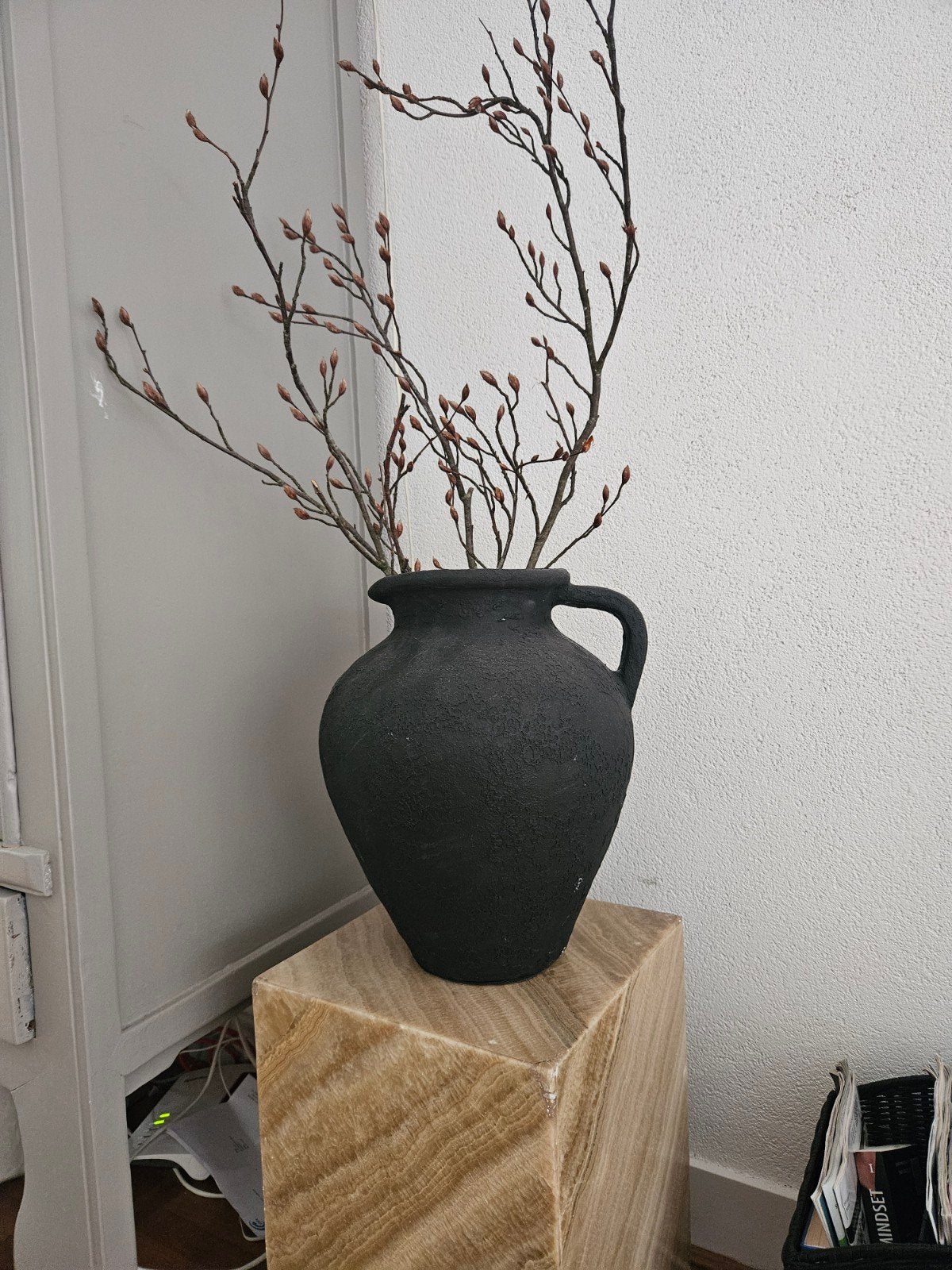 Set pot en kruik sober, Huis en Inrichting, Woonaccessoires | Zuilen en Pilaren, Ophalen, Zo goed als nieuw