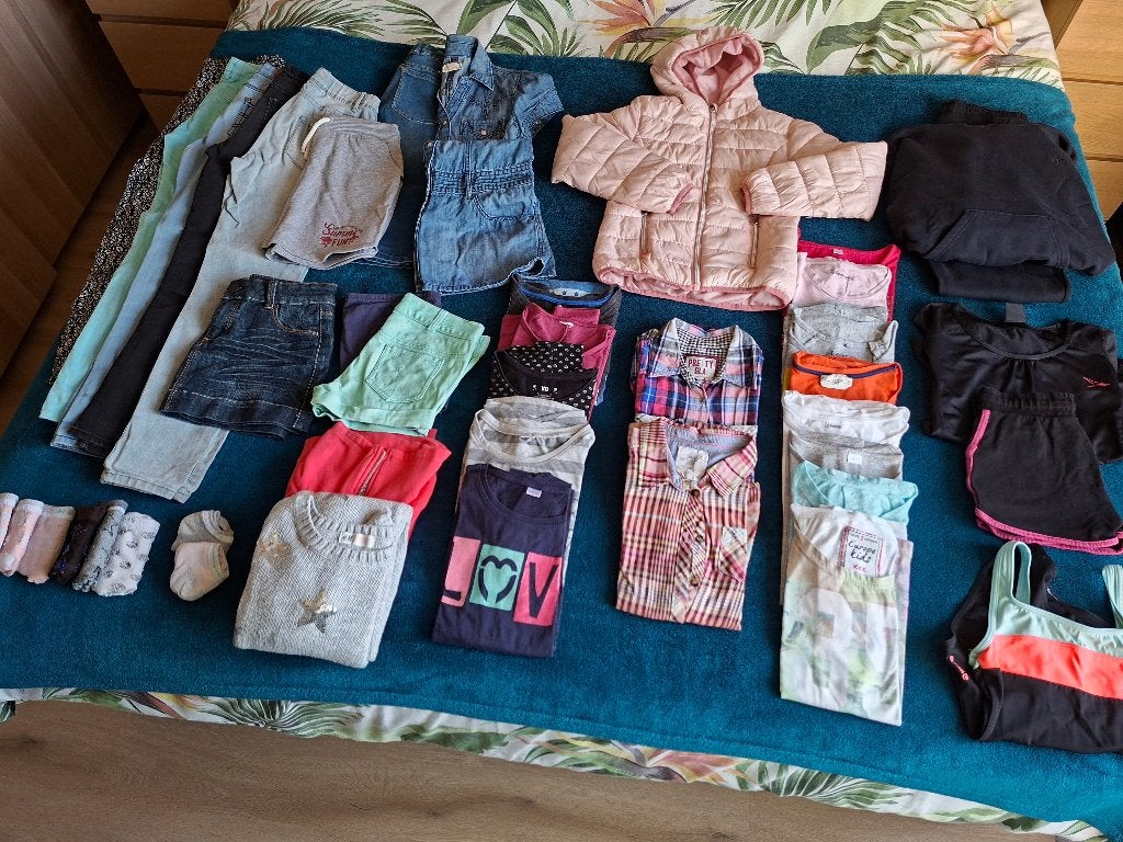 Kledingpakket meisje maat 152, Ophalen of Verzenden, Gebruikt, Maat 152