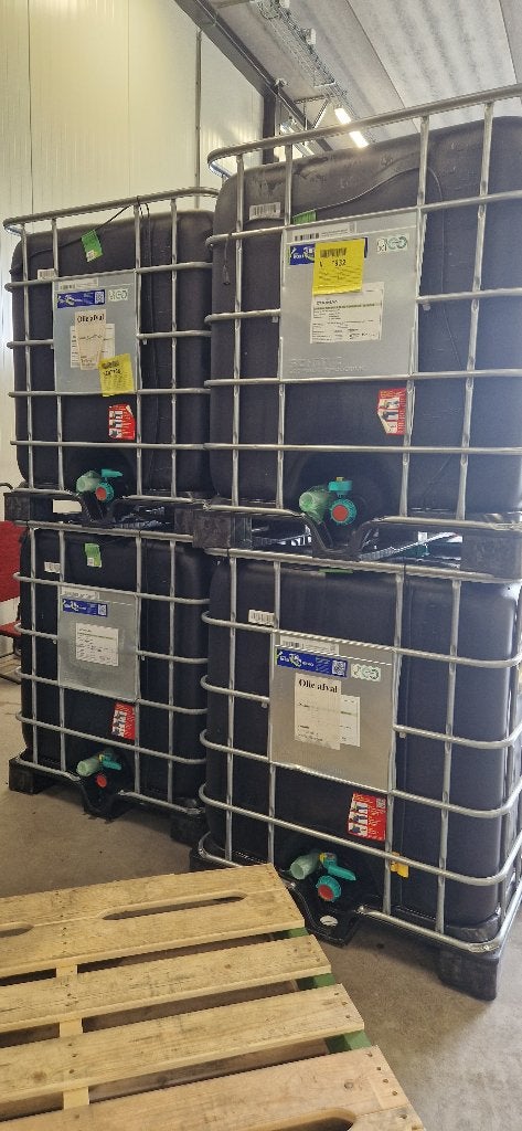 Te koop zwarte ibc container 1000 liter vaten schoon, Tuin en Terras, Ophalen, Kunststof, Met kraantje, 150 liter of meer