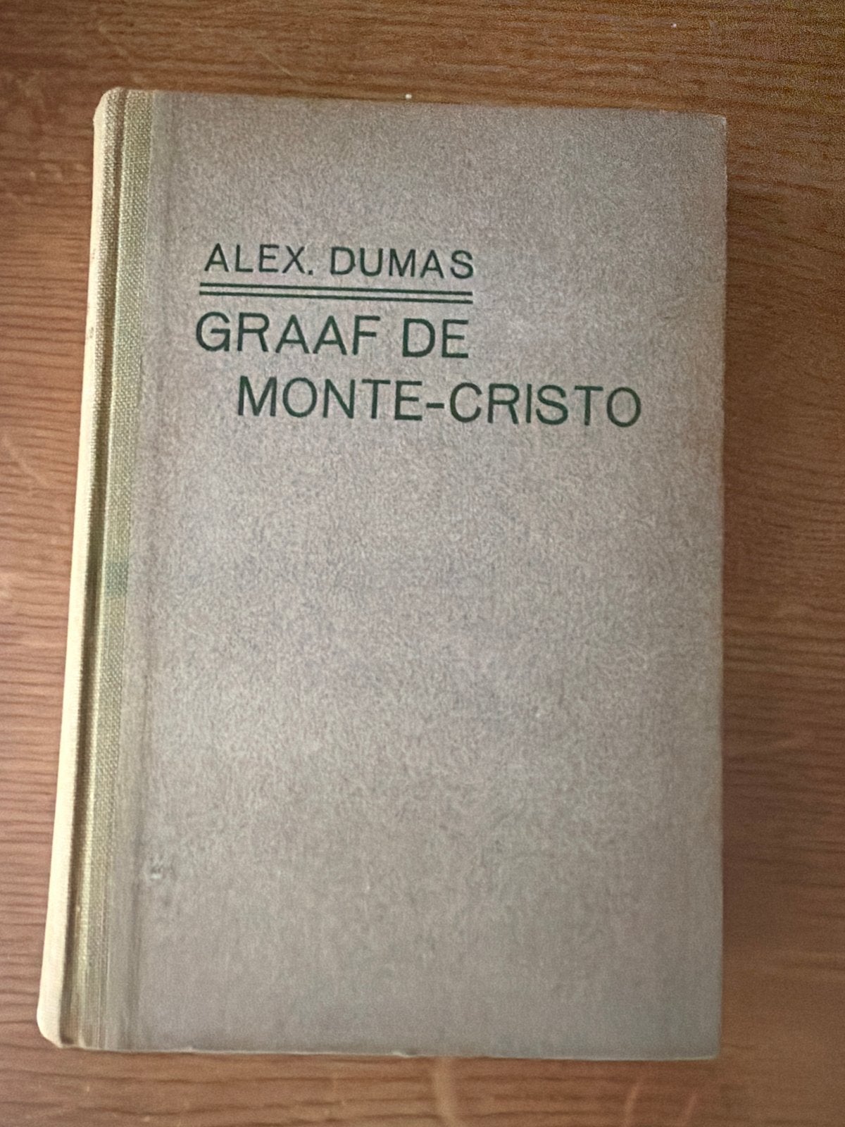 Alexandre Dumas - Graaf de Monte-Cristo (1923), Ophalen of Verzenden, Gelezen, Nederland
