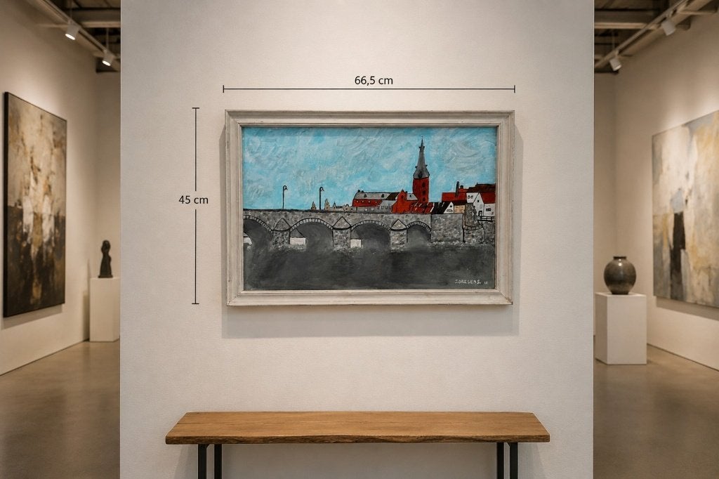 Origineel schilderij J. Dresens (2015), Ophalen of Verzenden