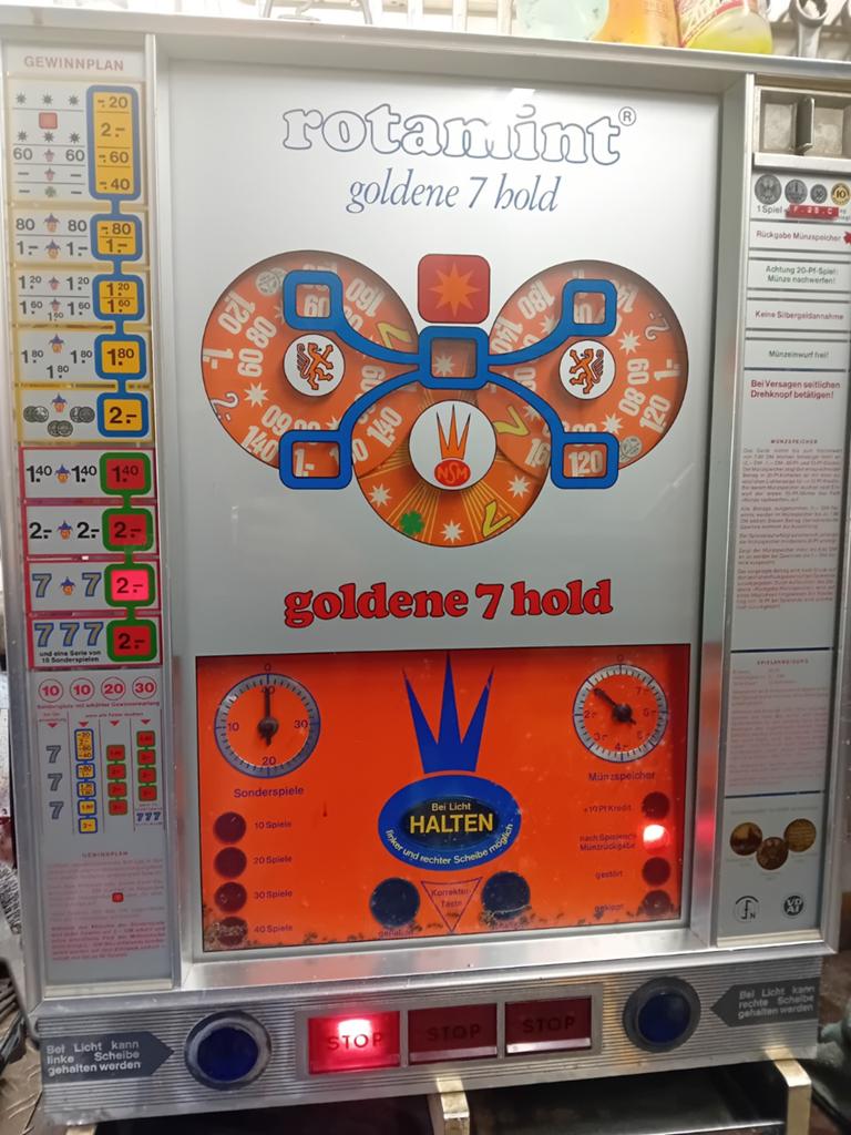 Rotamint gokkast opknappertje, Verzamelen, Automaten | Gokkasten en Fruitautomaten, Euro, Ophalen, Gebruikt