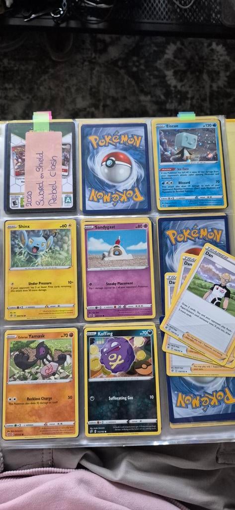 Pokémon TCG: Sword & Shield Rebel Clash (2020) Kaarten, Verzenden, Gebruikt, Meerdere kaarten