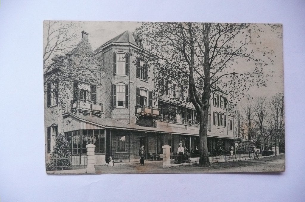 J.J. Moonen Hôtel-Pension Duivelsbrug Ginneken 1916, Ophalen of Verzenden, Voor 1920, Gelopen, Noord-Brabant