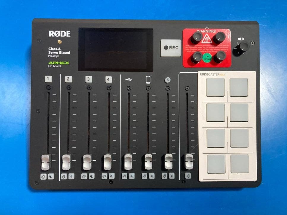 Rodecaster pro integrated potcast production console, Computers en Software, Audio-software, Ophalen of Verzenden, Zo goed als nieuw