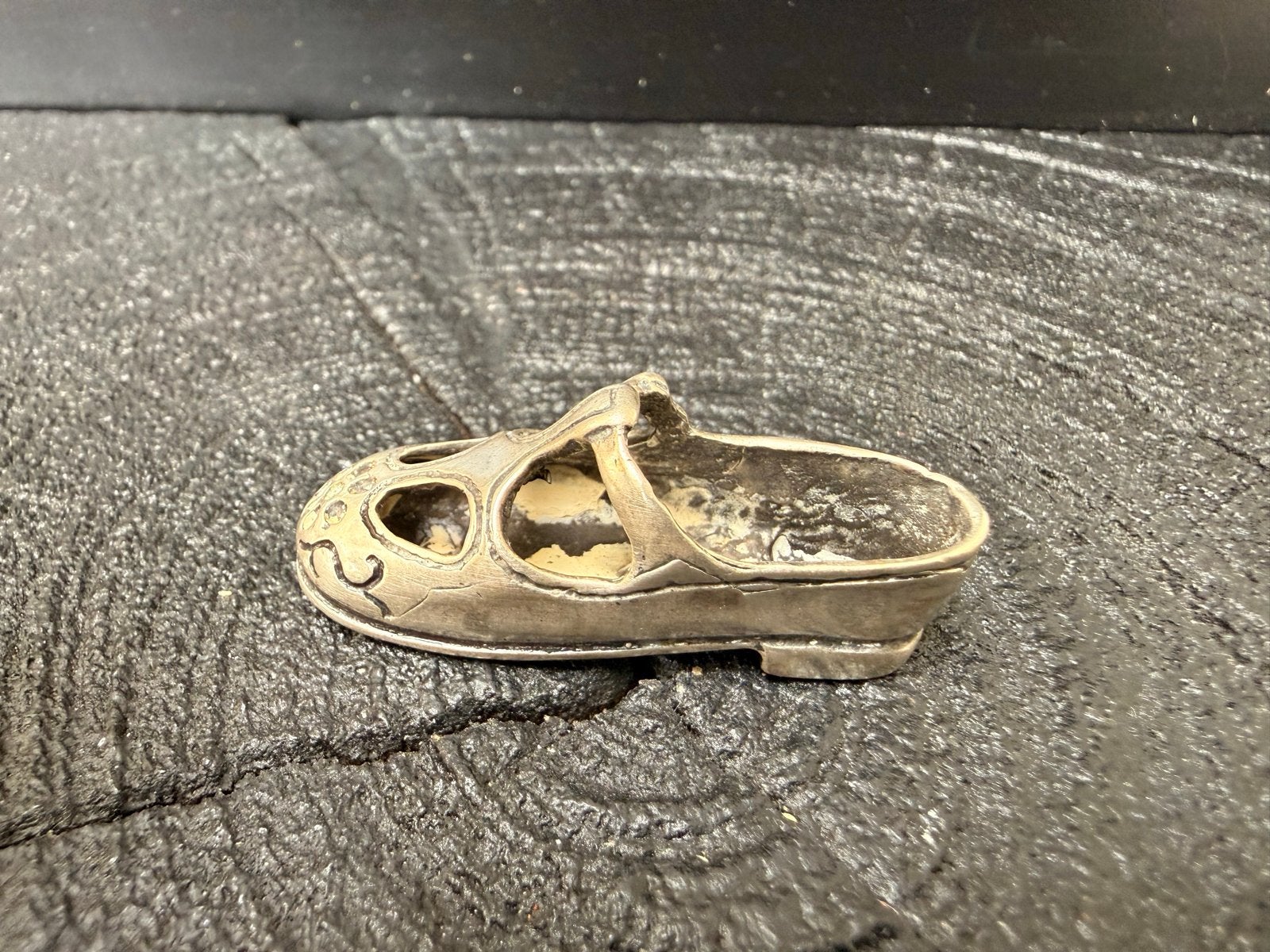 Zilveren Miniatuur Kinderschoen van Nicchi (800 zilver), Verzenden, Zilver